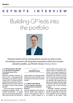 Building GP-leds portfolio